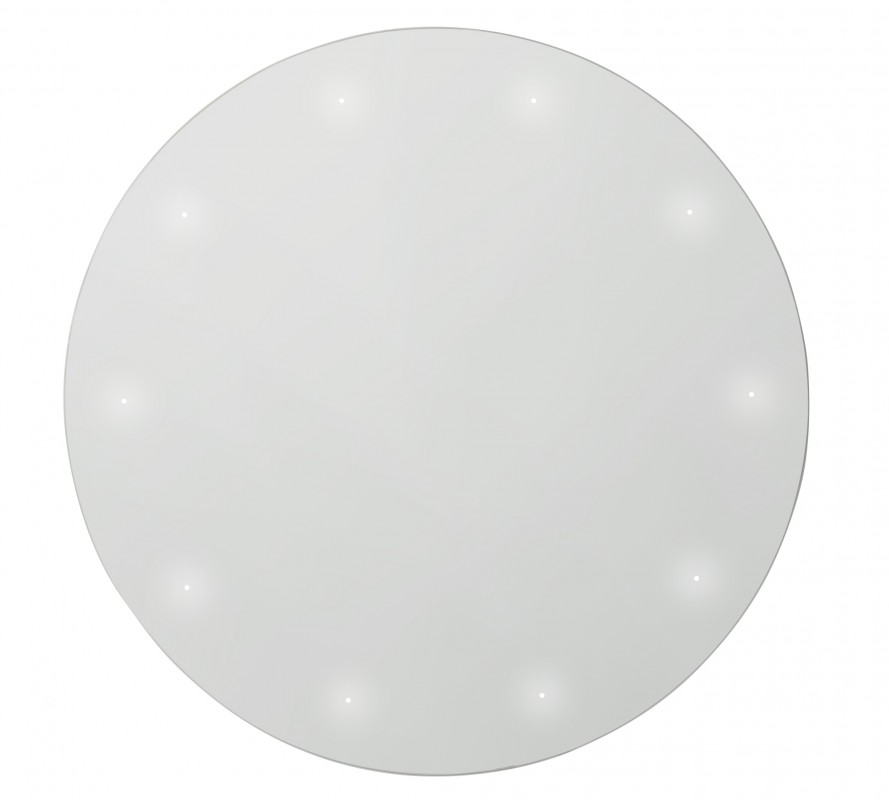 PR Marston Circular Battery Powered LED Bathroom Mirror 600 x 30mm
